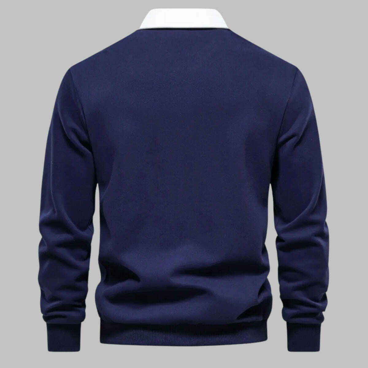Mens Andrew Collins Polo Collar Sweater