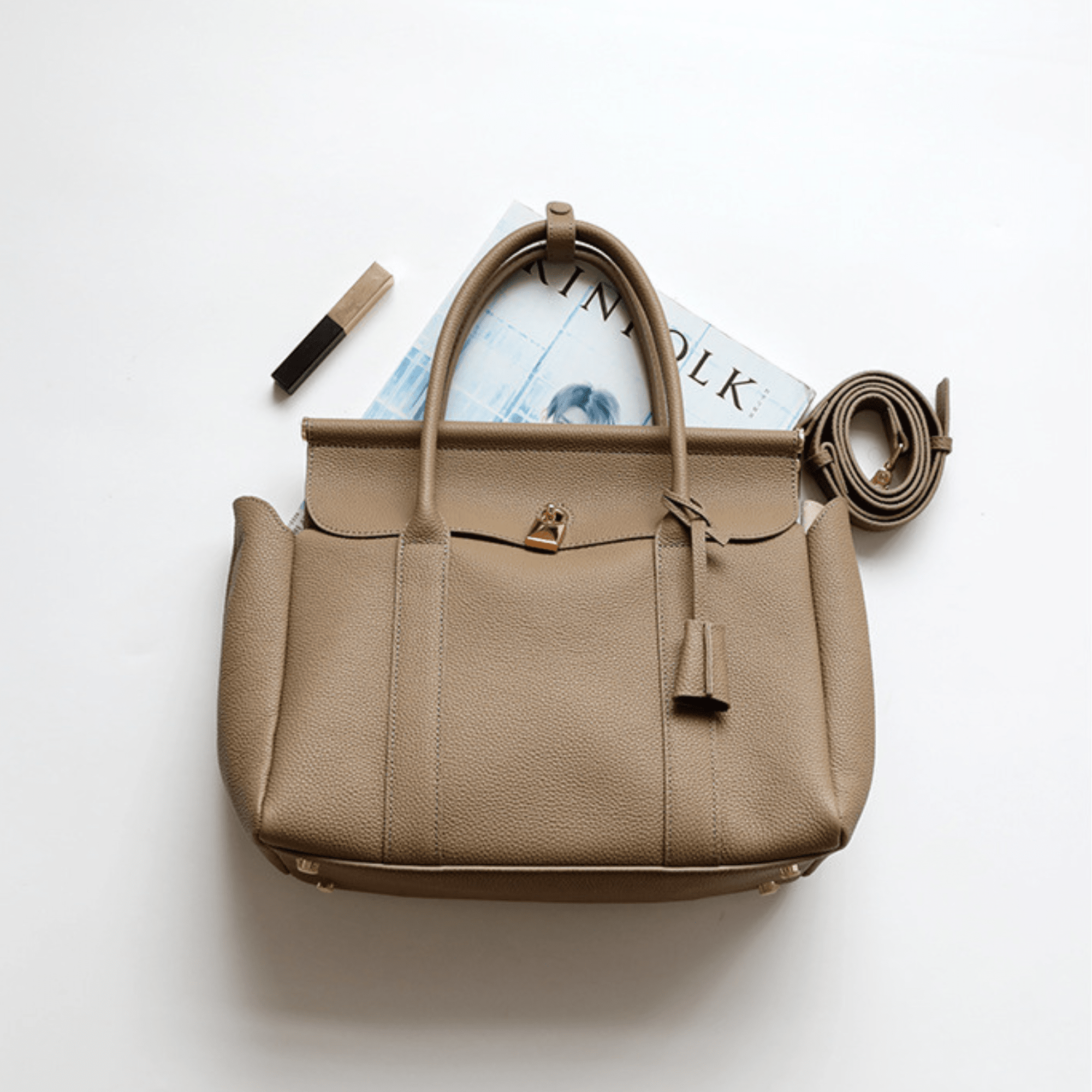 Classic Italien Leather Handbag