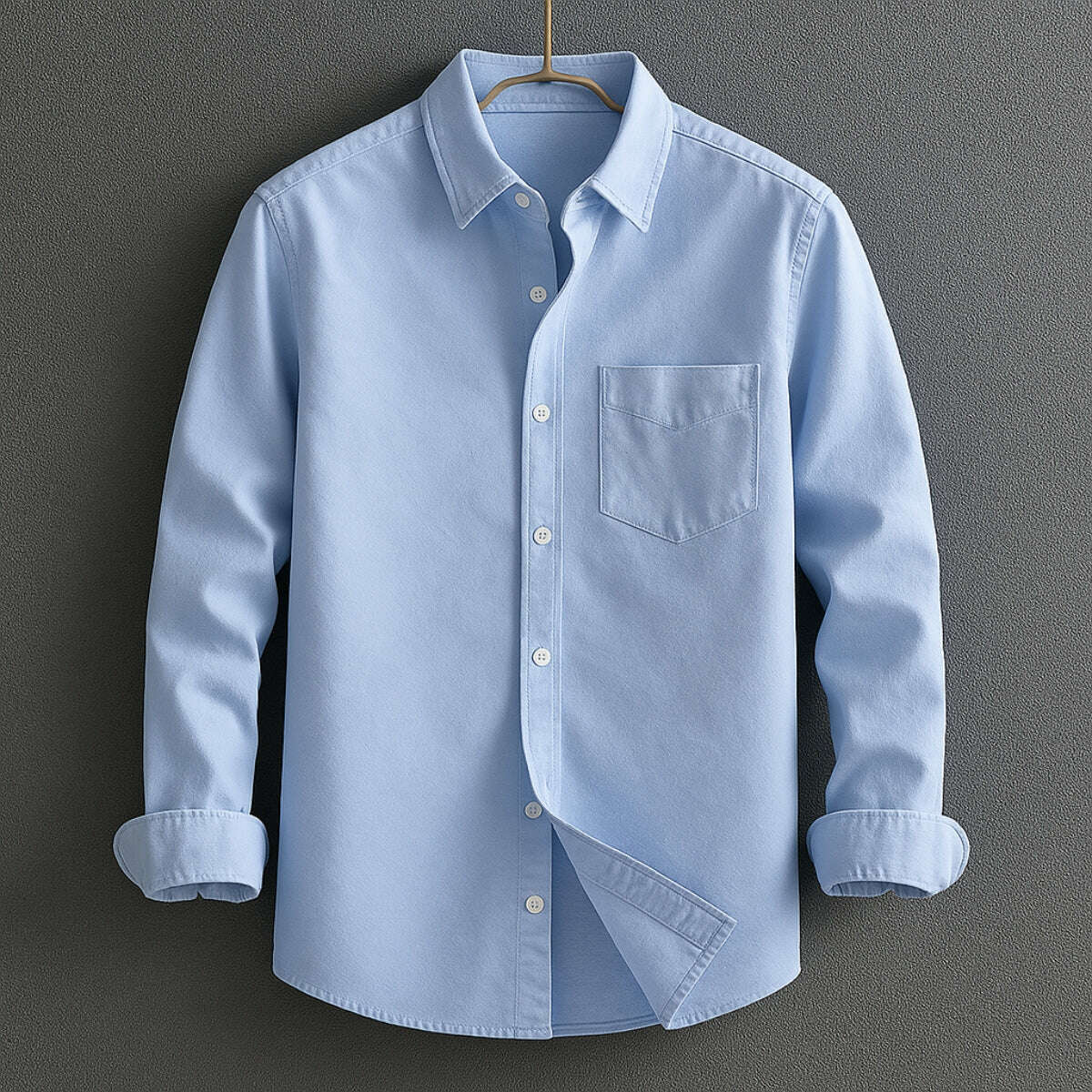Mens Elmor Shirt Light Blue