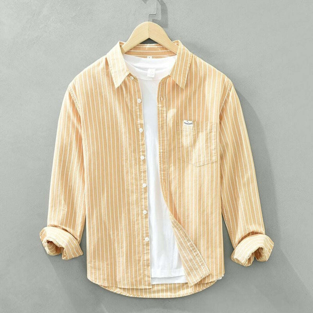 Stephen | Summer Shirt for Men Yellow