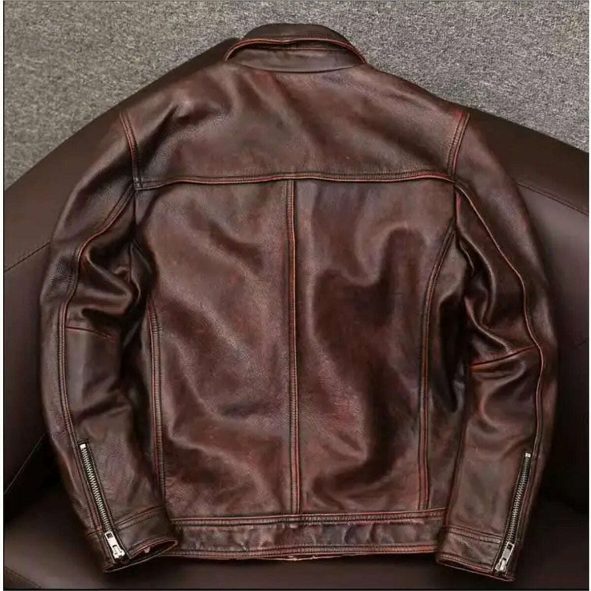 Mens Rufex Genuine Leather Jacket