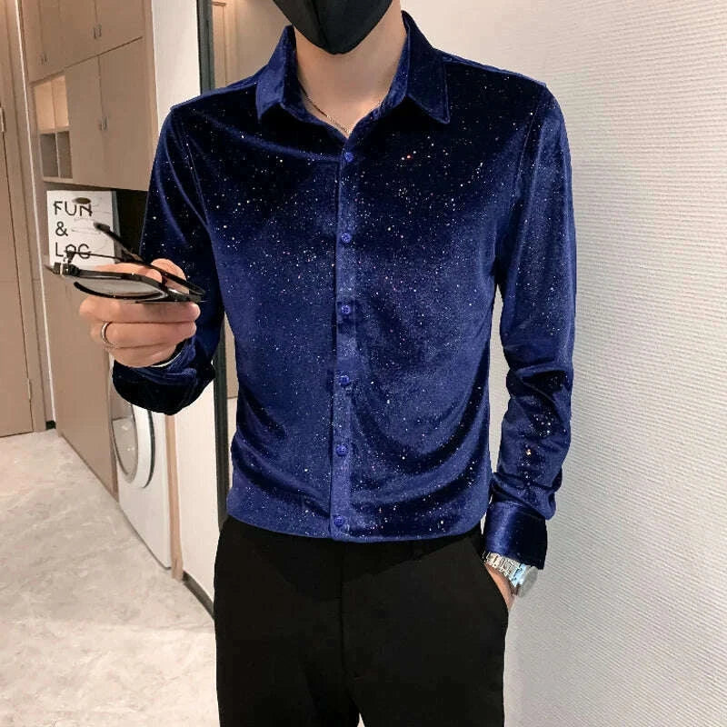 Mens Starbound Velvet Shirt