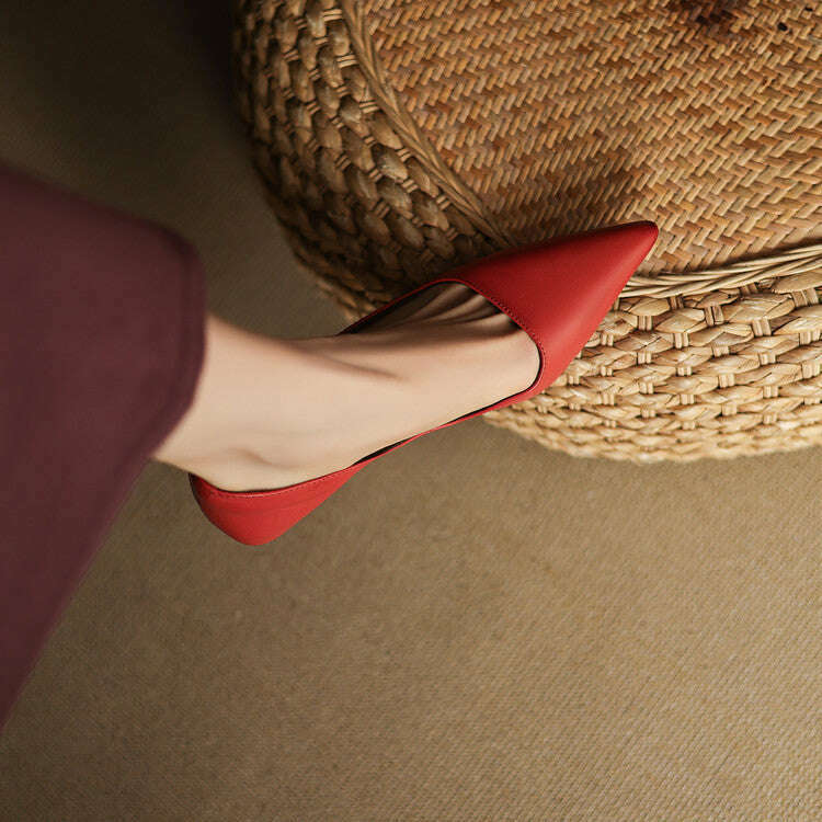 Womens Vienna Genuine Leather Heels