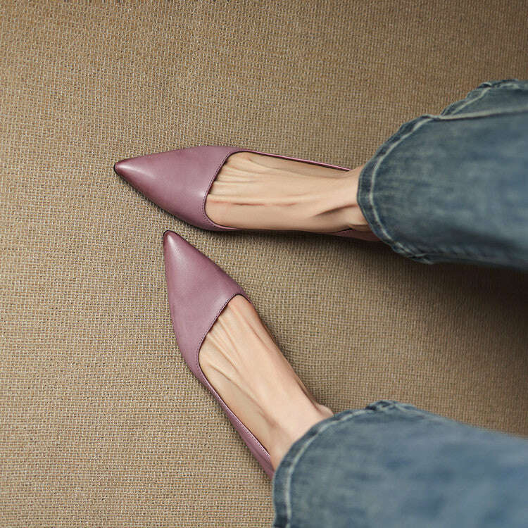 Womens Vienna Genuine Leather Heels