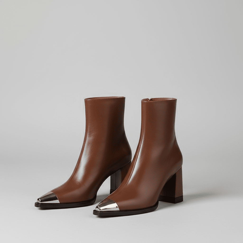 Womens Elyth Genuine Leather Boots