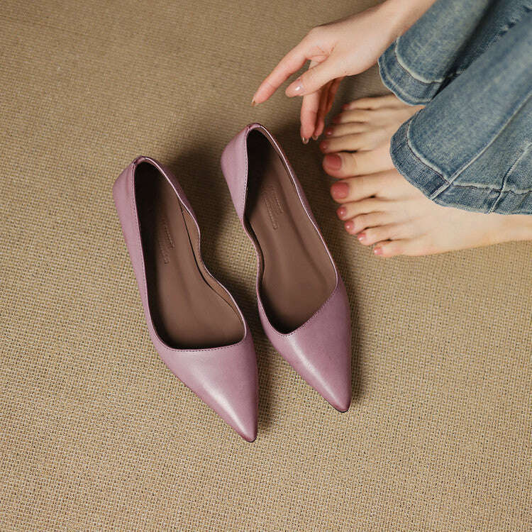 Womens Vienna Genuine Leather Heels