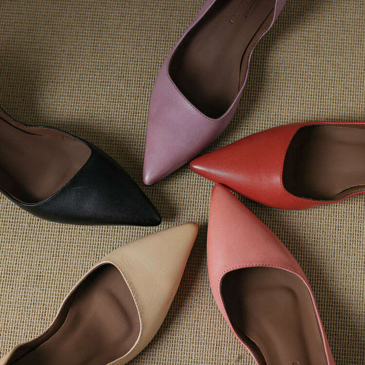 Womens Vienna Genuine Leather Heels