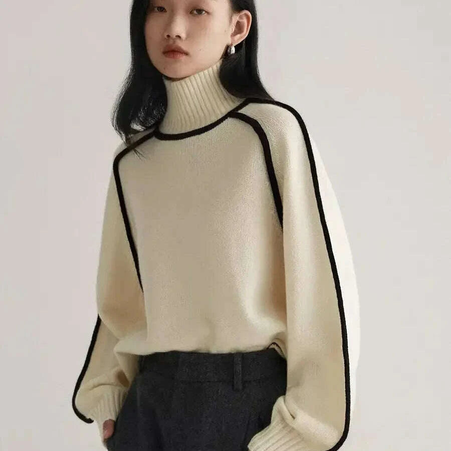 Womens Elano Turtleneck Sweater