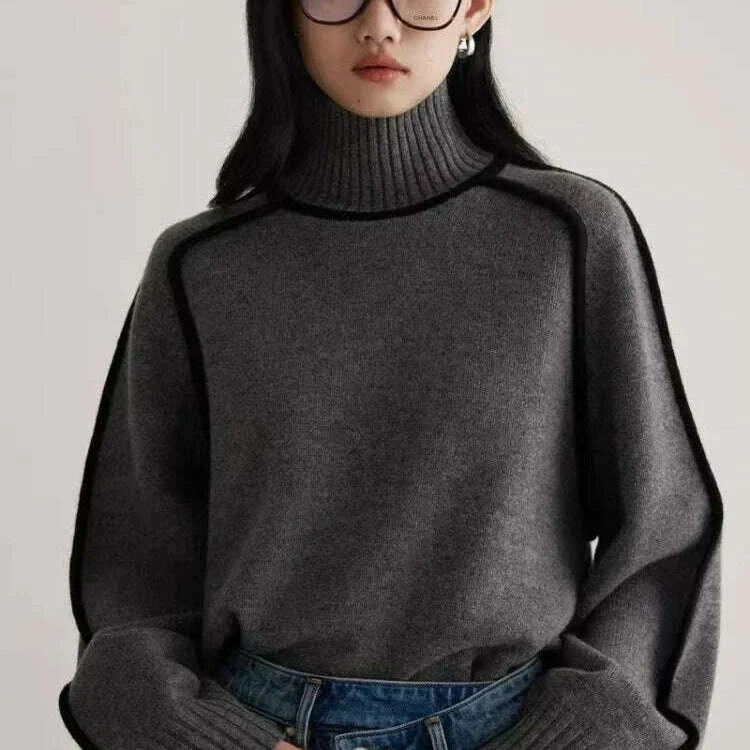 Womens Elano Turtleneck Sweater