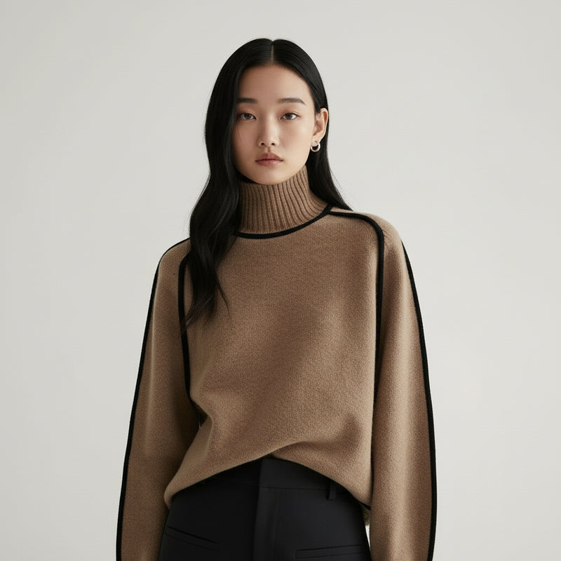 Womens Elano Turtleneck Sweater