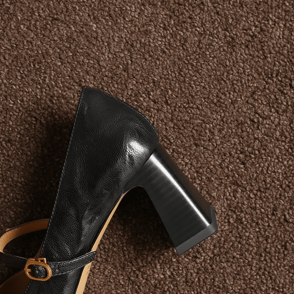 Womens Auria Genuine Leather Heels