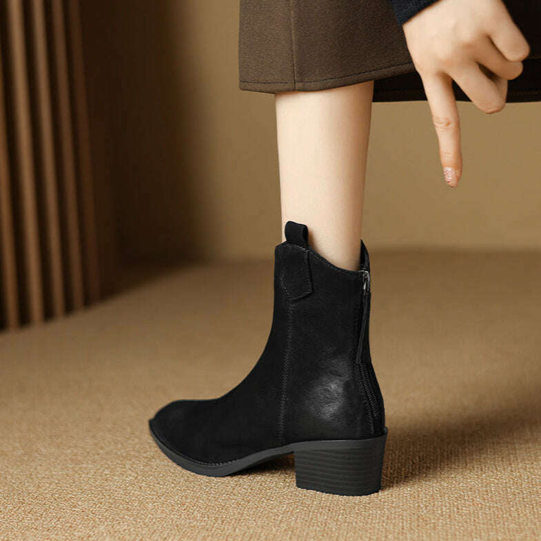 Womens Marley Genuine Leather Boots