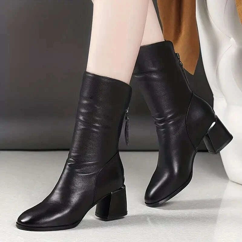Womens Eden Boots Black