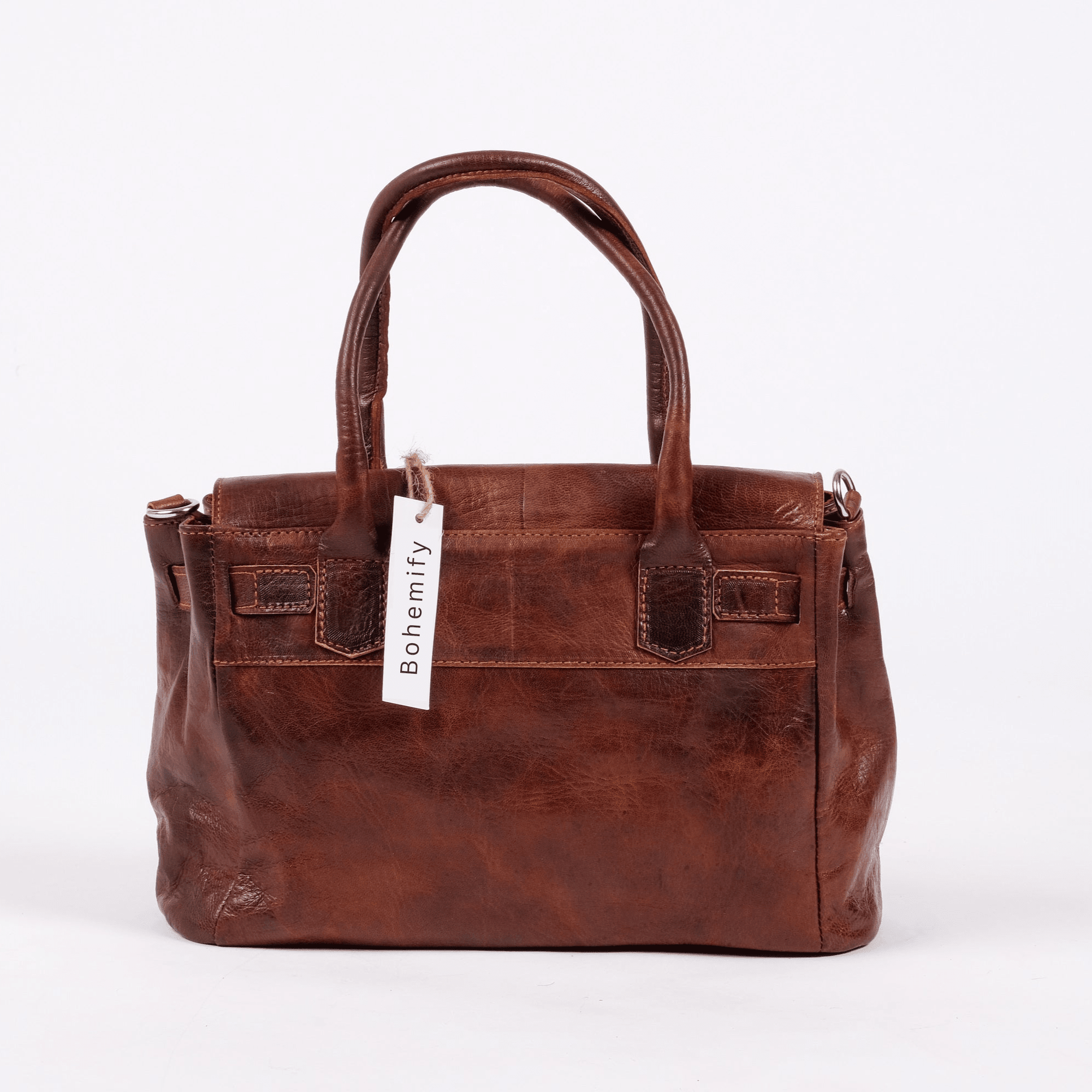 The Berber HS Natural Leather x Kilim Handbag