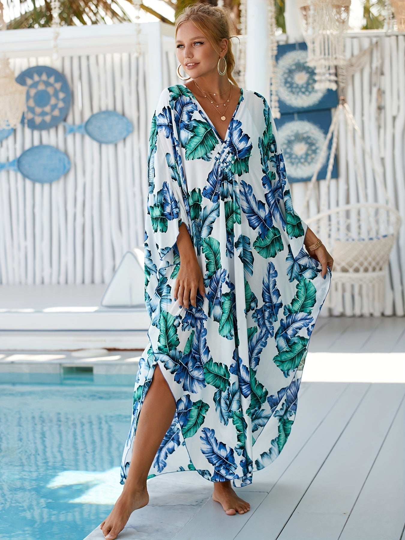 Tropical Bamboo Fiber Dress - Lunavitae