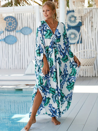 Tropical Bamboo Fiber Dress - Lunavitae