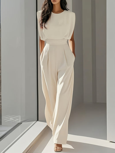 Casual Solid Jumpsuit – Summer to Autumn Style - Lunavitae
