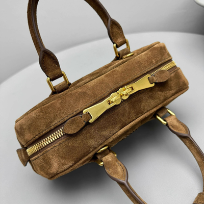 Soft Leather Top Handle Bag