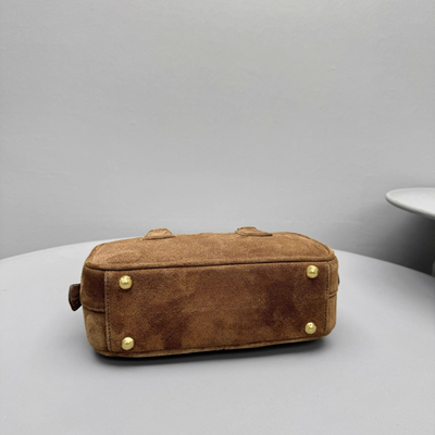 Soft Leather Top Handle Bag