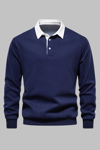 Andrew Collins Polo Collar Sweater - Lunavitae