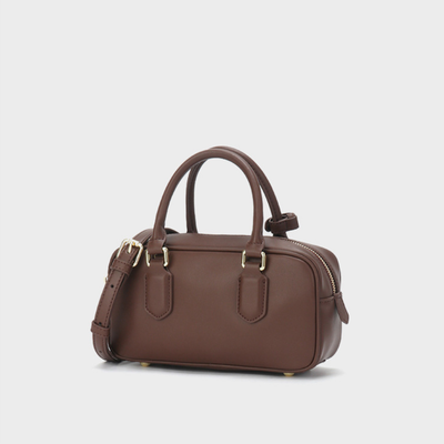 Soft Leather Top Handle Bag