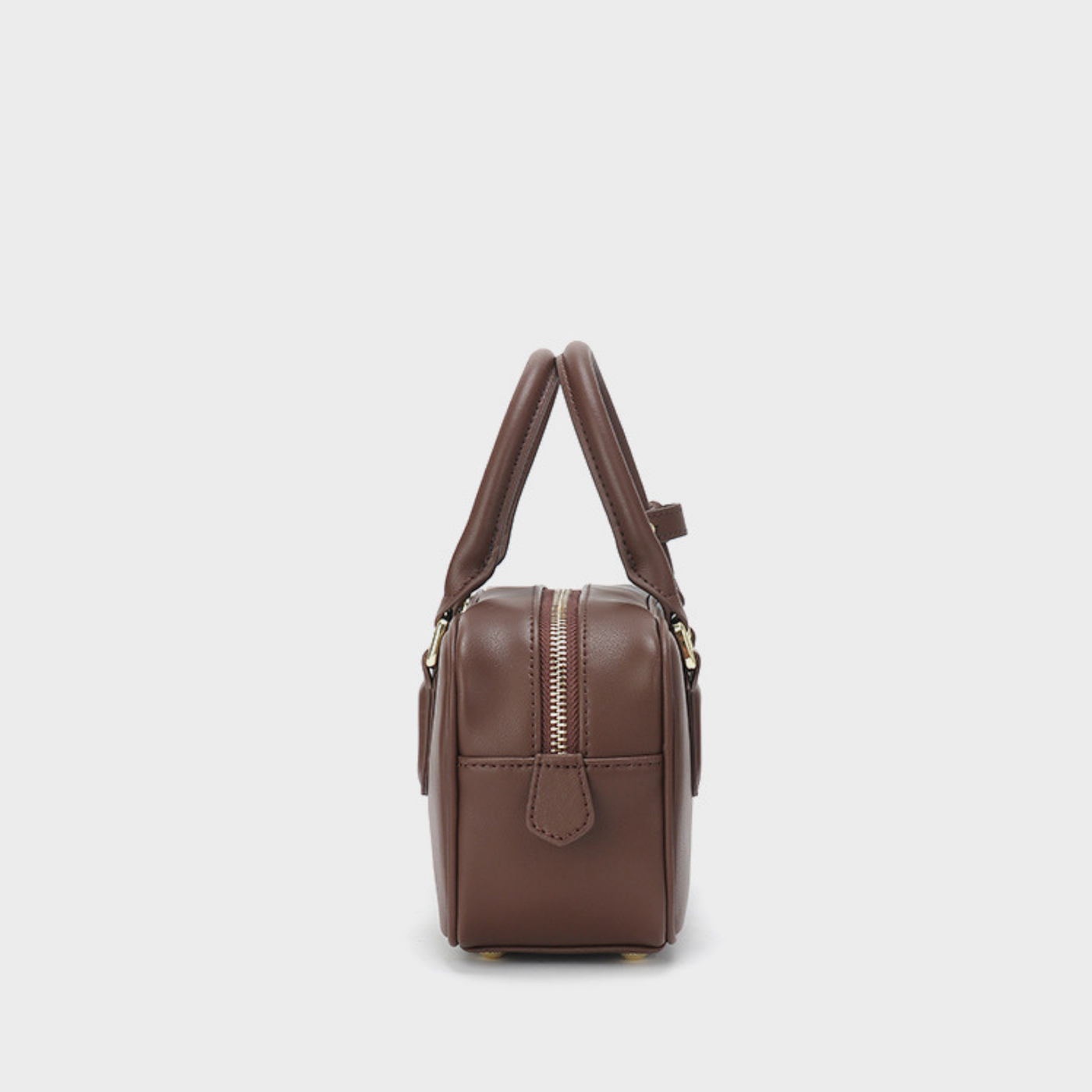 Soft Leather Top Handle Bag