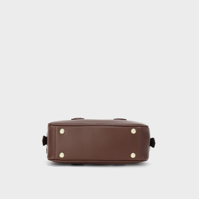 Soft Leather Top Handle Bag