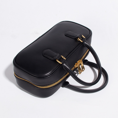 Soft Leather Top Handle Bag