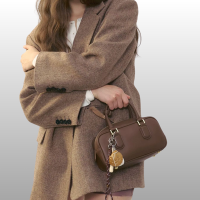 Soft Leather Top Handle Bag