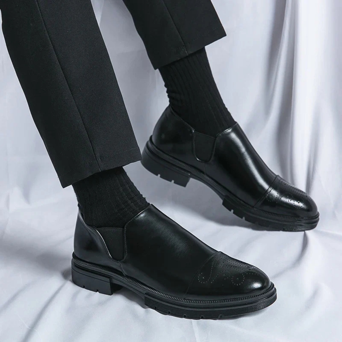 Cortas Genuine Leather Shoes - Lunavitae