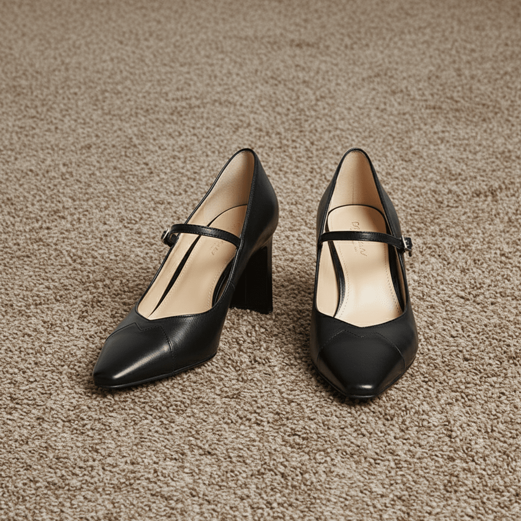 Womens Emily Genuine Leather Heels