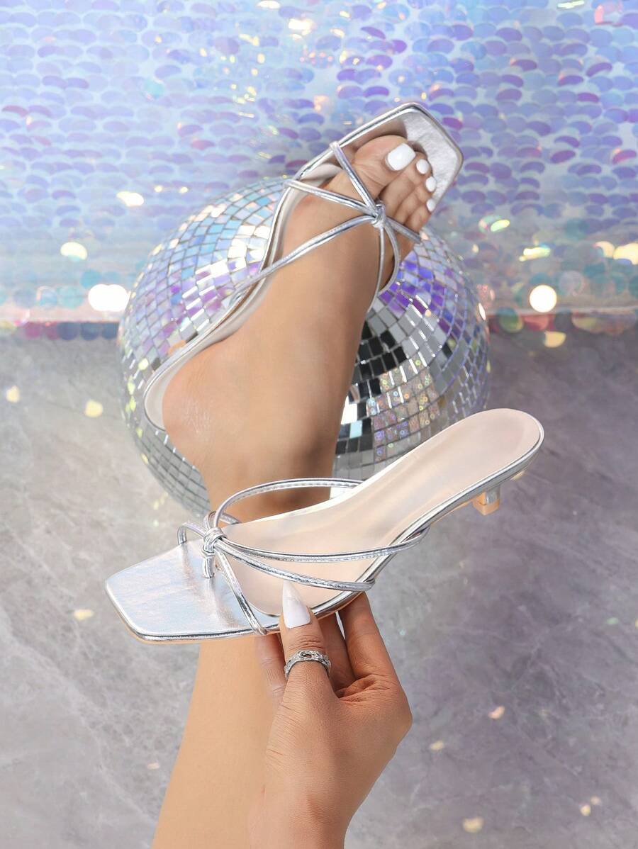 High Heel Sandals – Chunky Heel, Ankle Strap - Lunavitae
