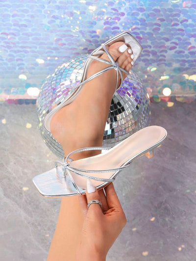 High Heel Sandals – Chunky Heel, Ankle Strap - Lunavitae