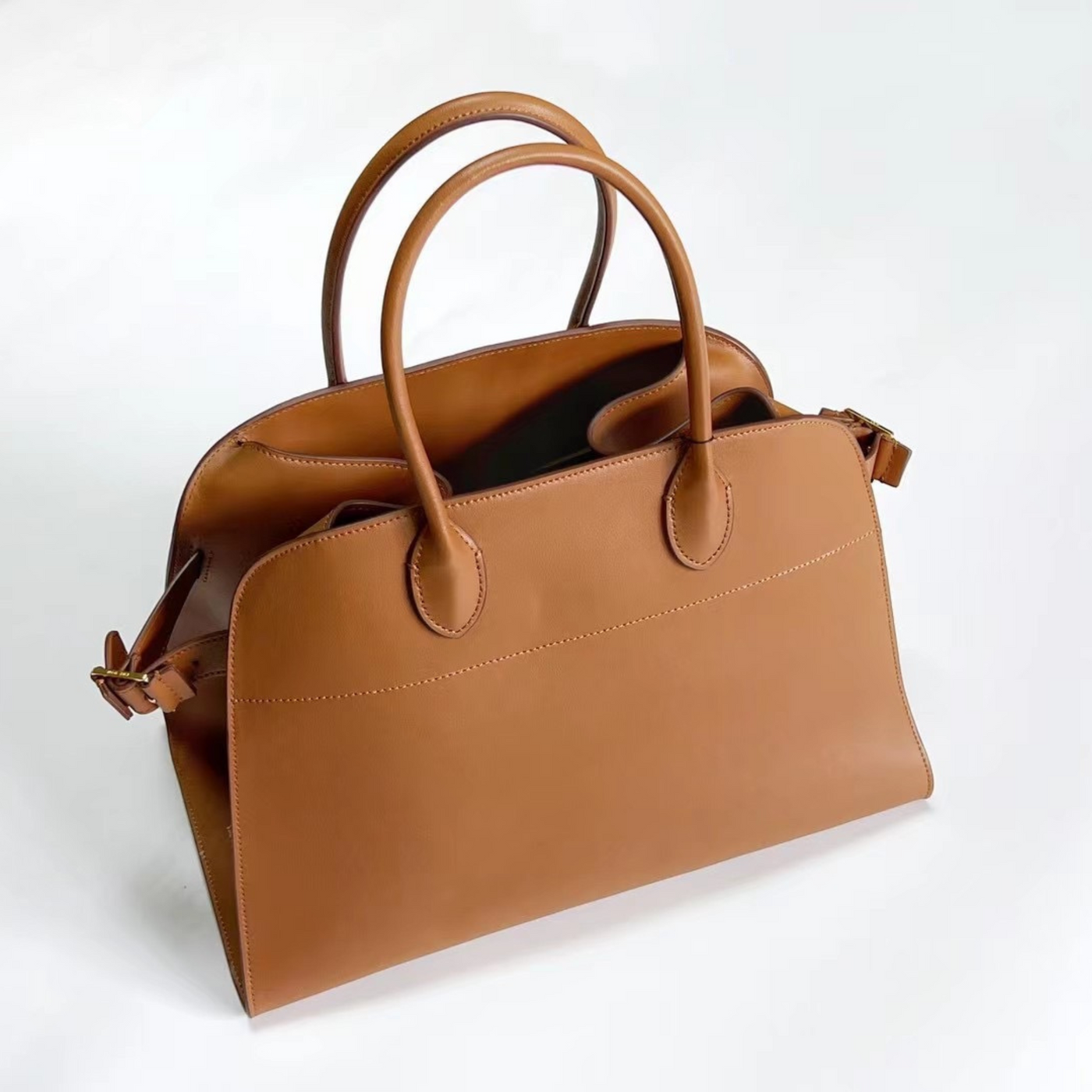 Luxurious Top-Layer Leather Tote Bag