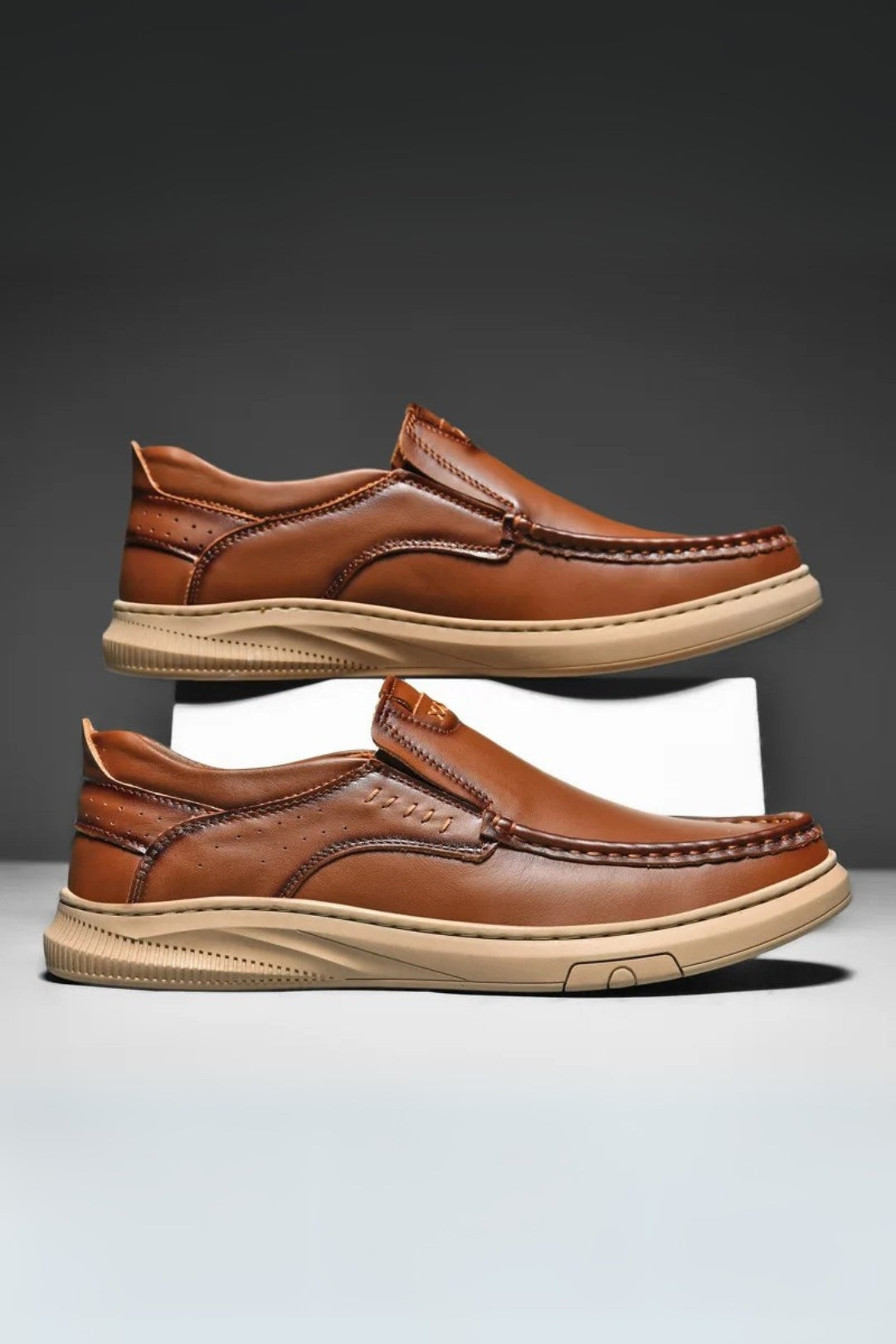 Ortiz Genuine Leather Shoes - Lunavitae