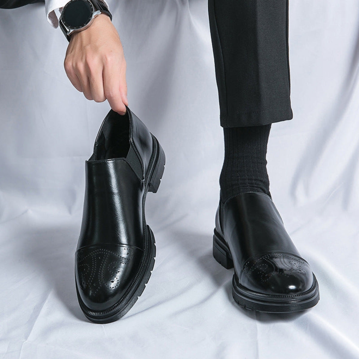 Cortas Genuine Leather Shoes - Lunavitae