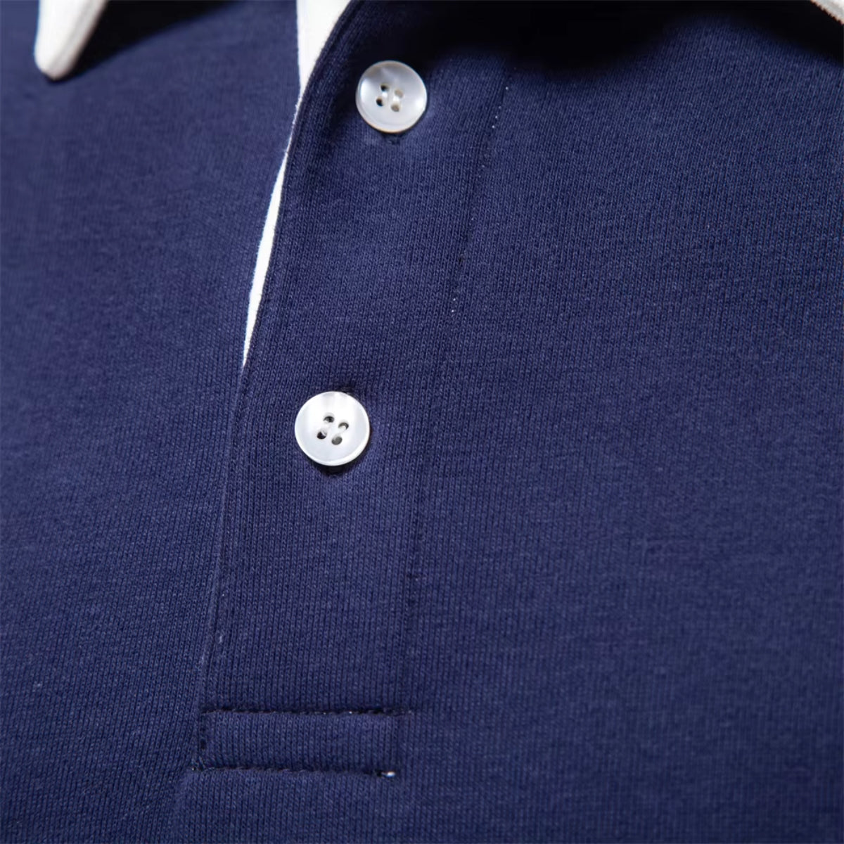 Andrew Collins Polo Collar Sweater - Lunavitae