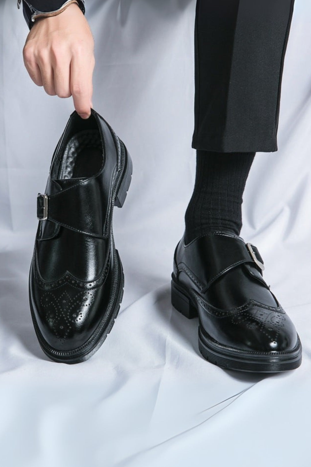 Sarto Buckle Dress Shoes - Lunavitae