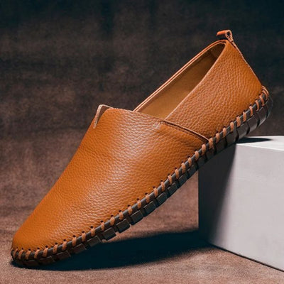 MASSIMO LEATHER LOAFERS - Lunavitae