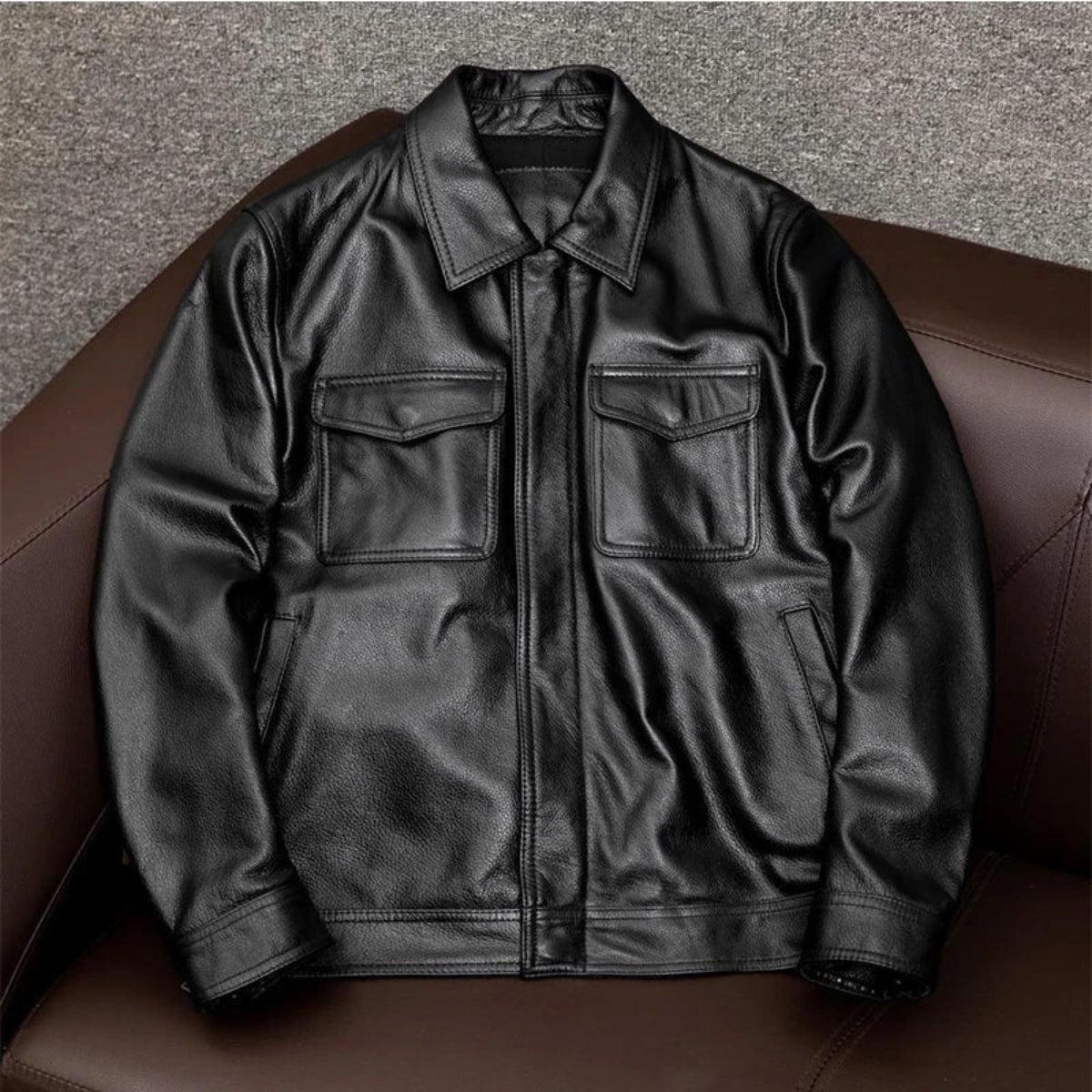 Rufex Genuine Leather Jacket - Lunavitae