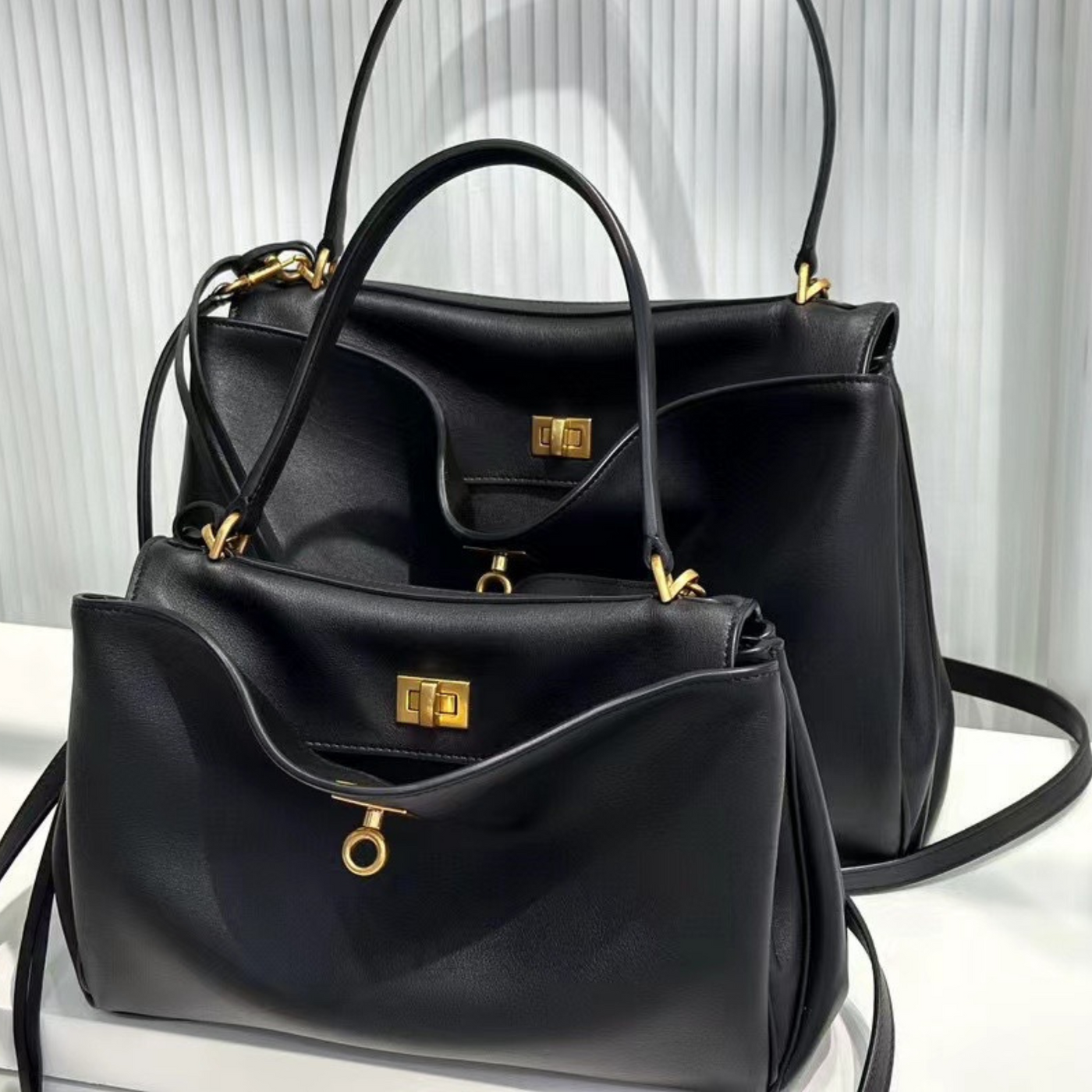 Minimalist Luxurious Soft Leather Handbag