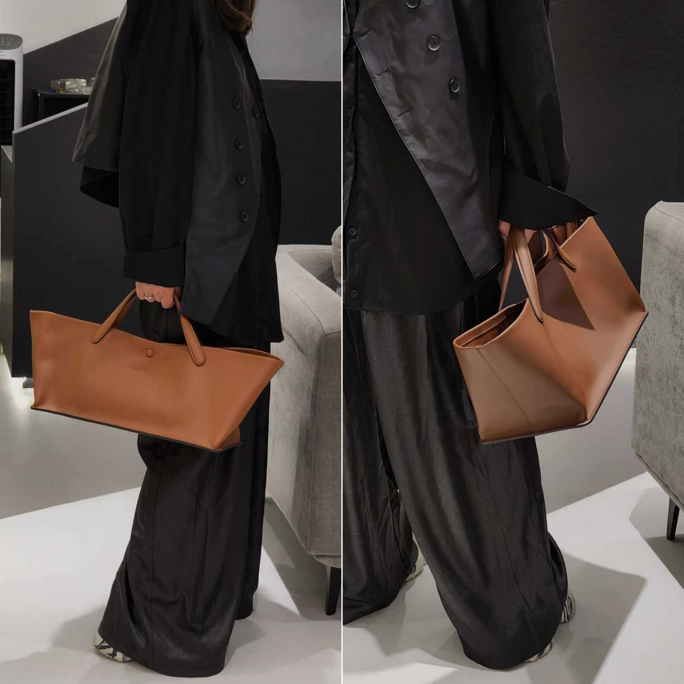Minimalist Soft Leather handbag