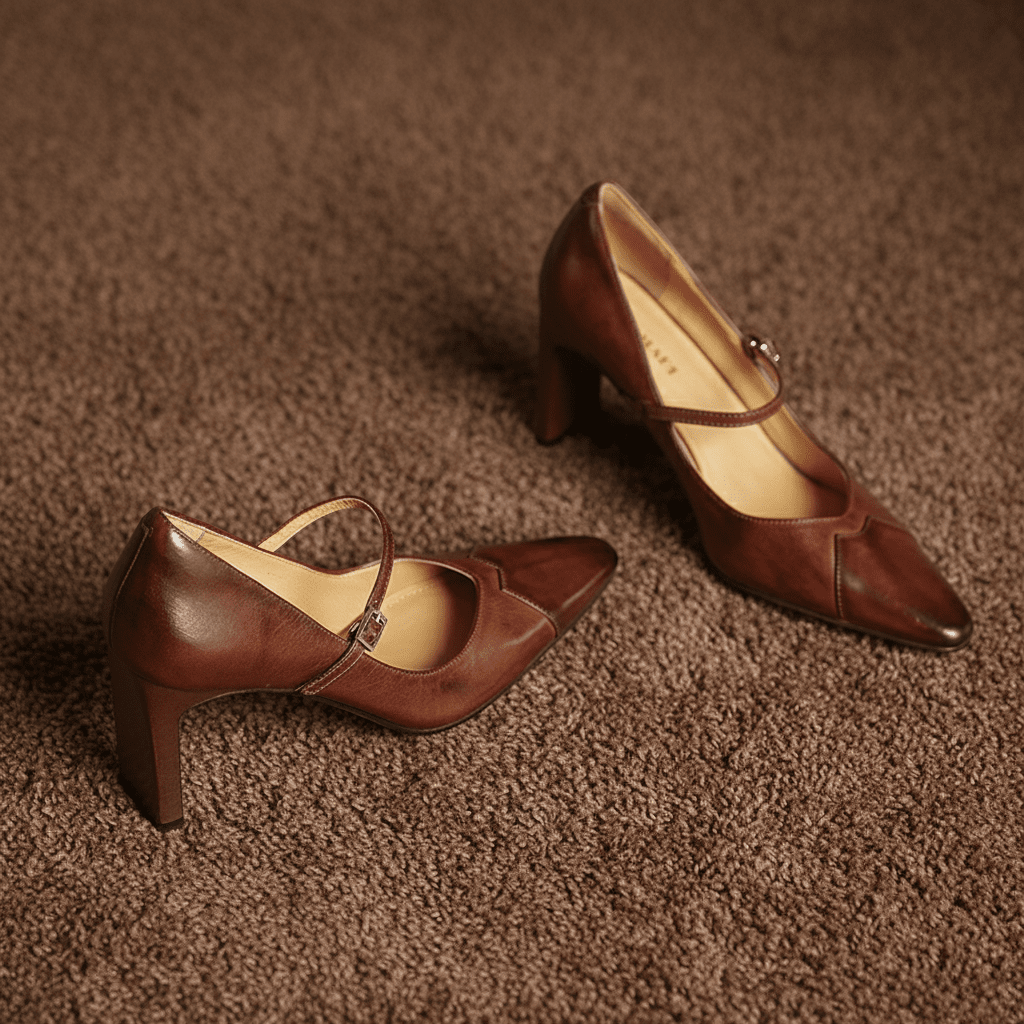 Womens Emily Genuine Leather Heels