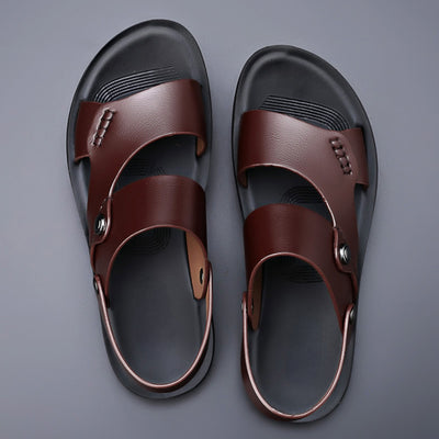 MARLOW LEATHER SANDALS - Lunavitae