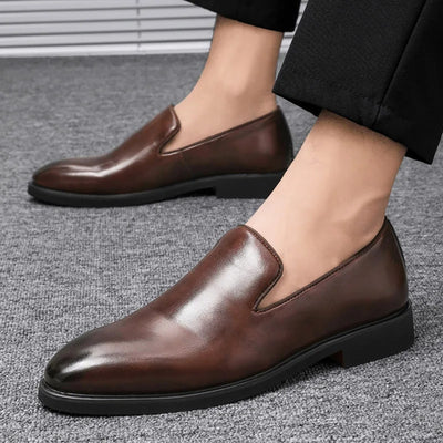 Noctis Genuine Leather Loafers - Lunavitae