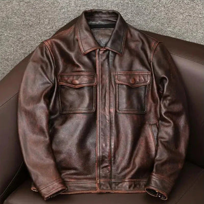 Rufex Genuine Leather Jacket - Lunavitae