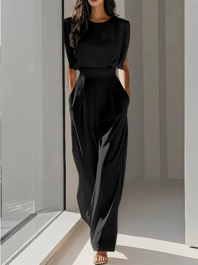Casual Solid Jumpsuit – Summer to Autumn Style - Lunavitae