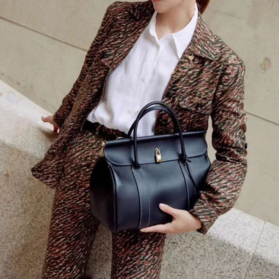 Classic Italien Leather Handbag