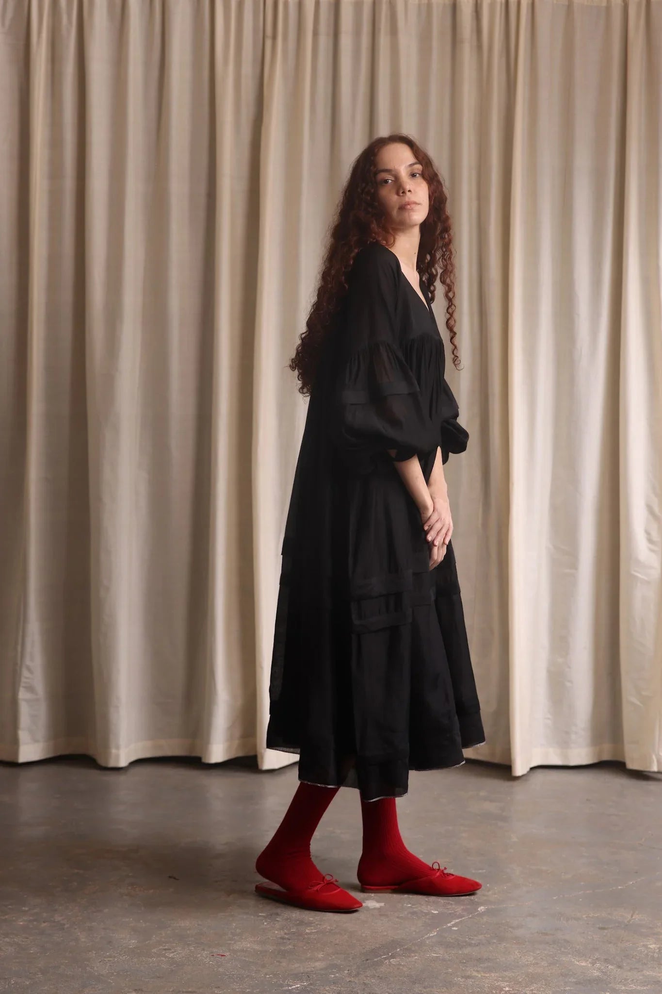 Irisa Midi Dress - Lunavitae