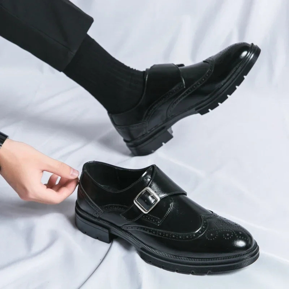 Sarto Buckle Dress Shoes - Lunavitae